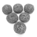 Kitchen Cleaning Stainless Steel Wire Ball Sponge Scourer